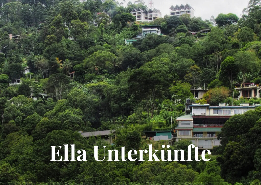 Die besten Unterkünfte in Ella für kleines Geld & mit Aussicht