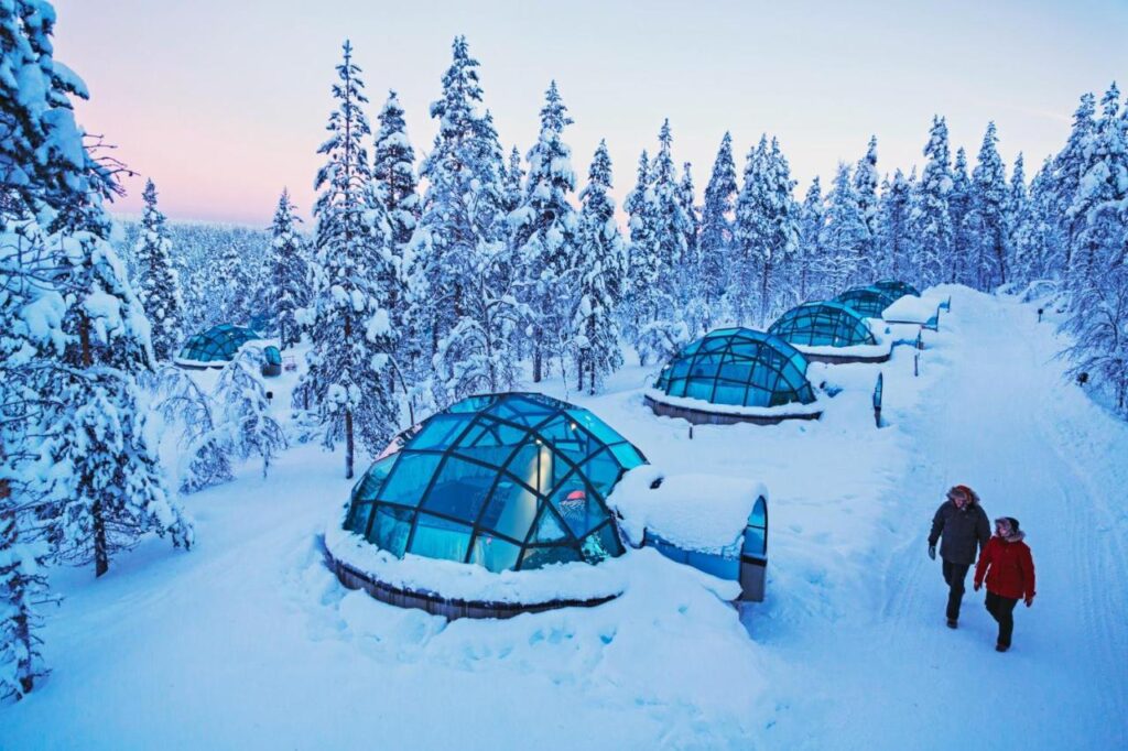 Kakslauttanen Arctic Resort, reiseziele weihnachten