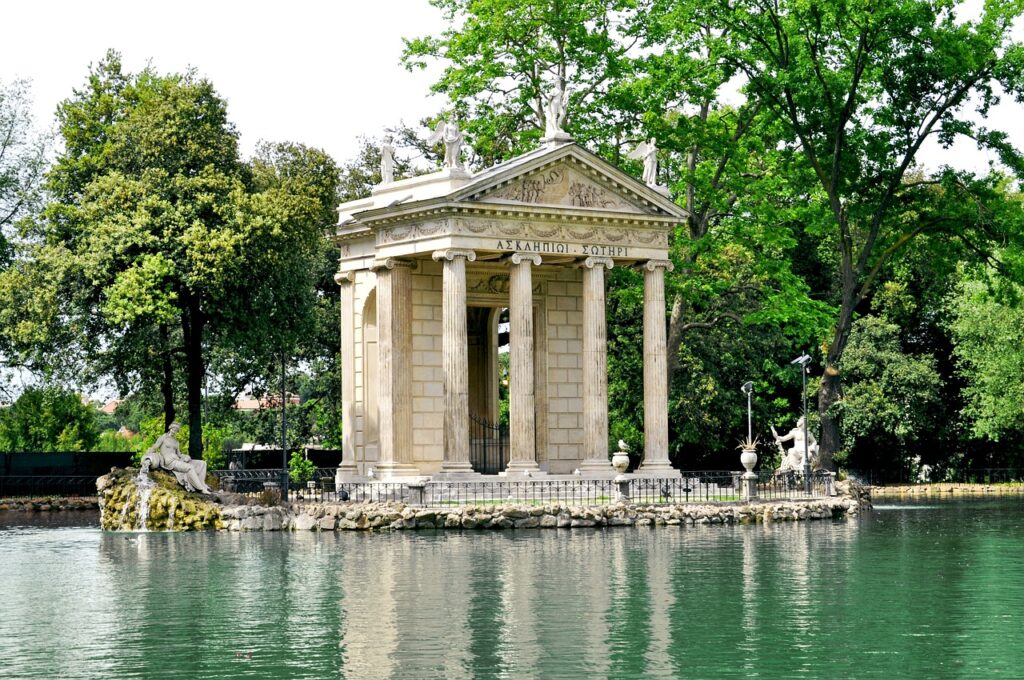 Park Villa Borghese Park, rom sehenswürdigkeiten