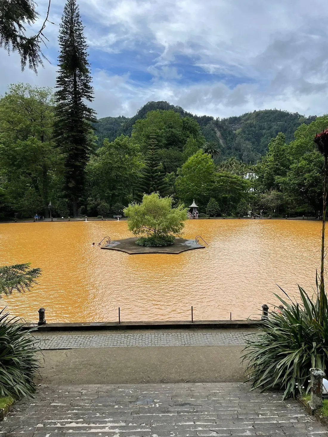 Terra nostra, heiße quellen auf den azoren