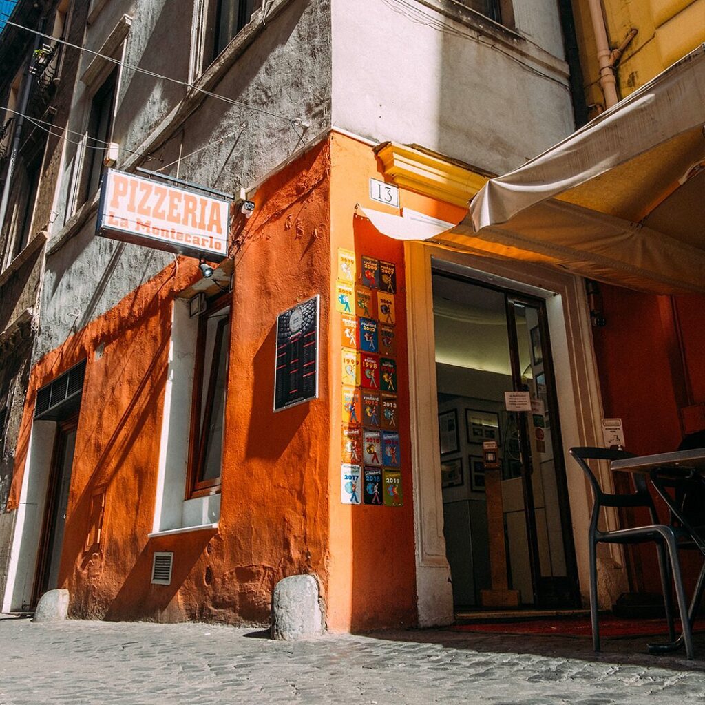 pizzeria la montecarlo, rom beste restaurants