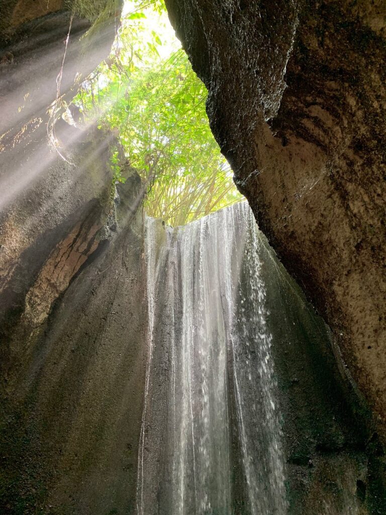 tukad cepung wasserfall, reisetipps ubud