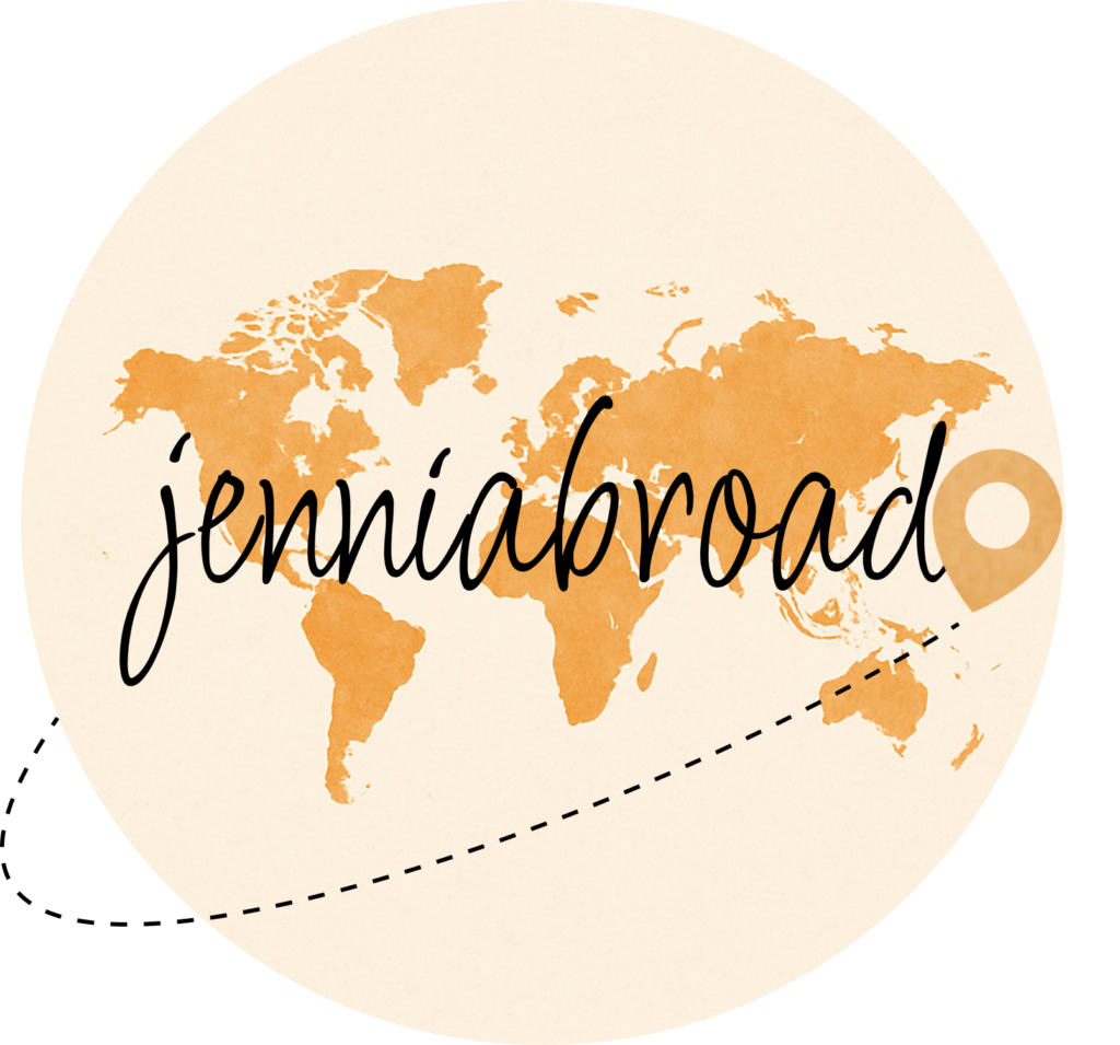 jenniabroad.com reiseblog, logo