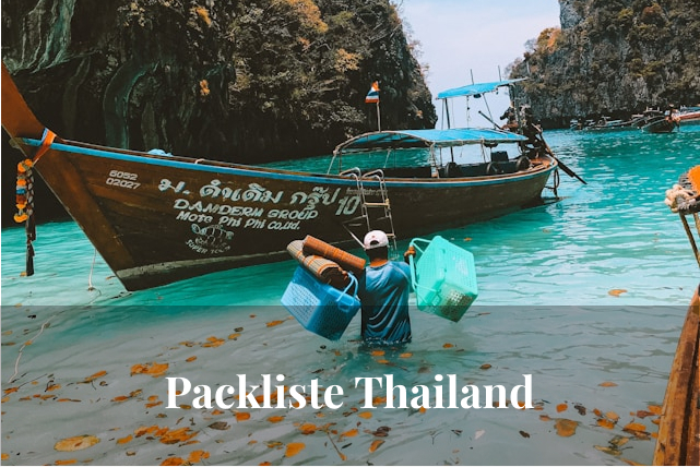 Packliste Thailand: Alles, was du für eine Reise brauchst