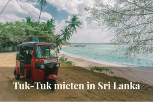Frei unterwegs: So mietest du ein Tuk-Tuk in Sri Lanka