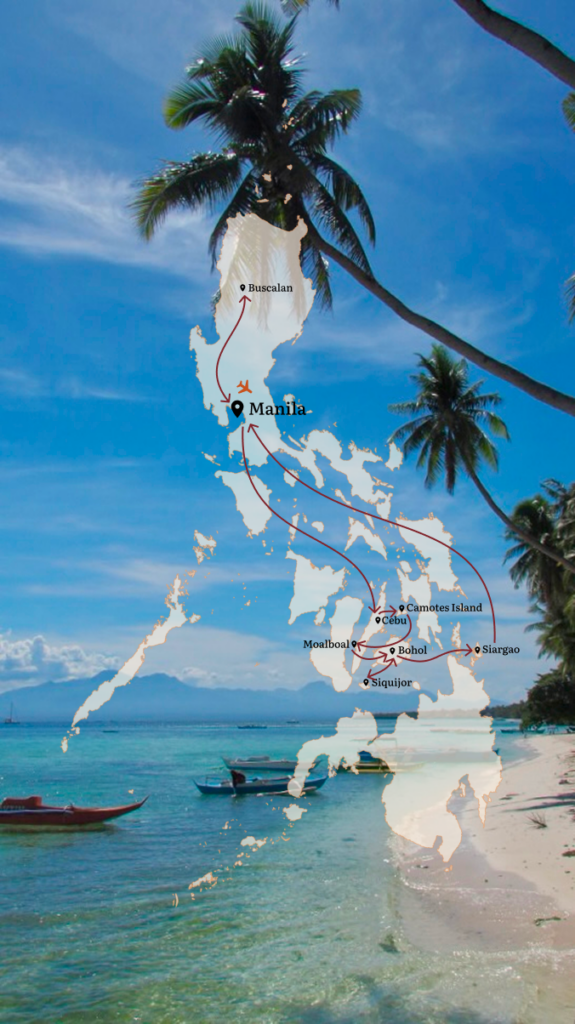 philippinen reiseroute & kosten